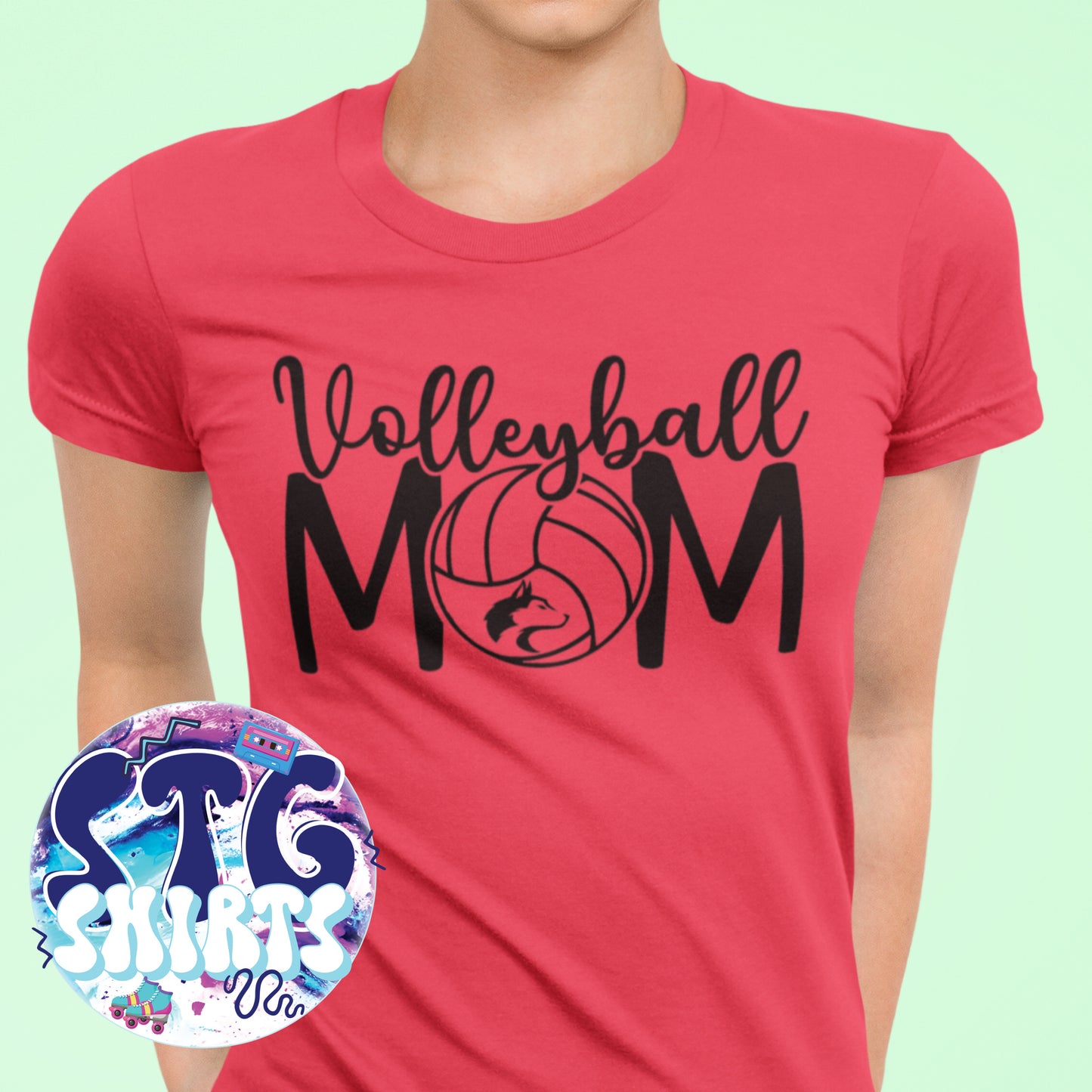 Huskies Volleyball Mom