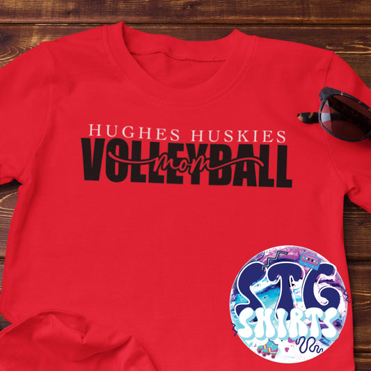 Hughes huskies Volleyball Mom