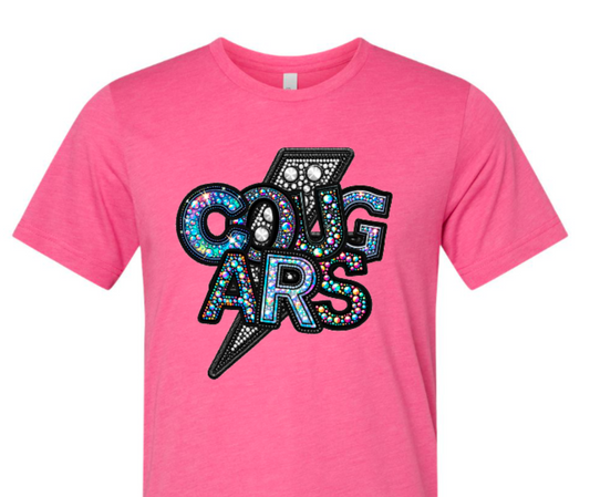 Cougars - faux rhinestones