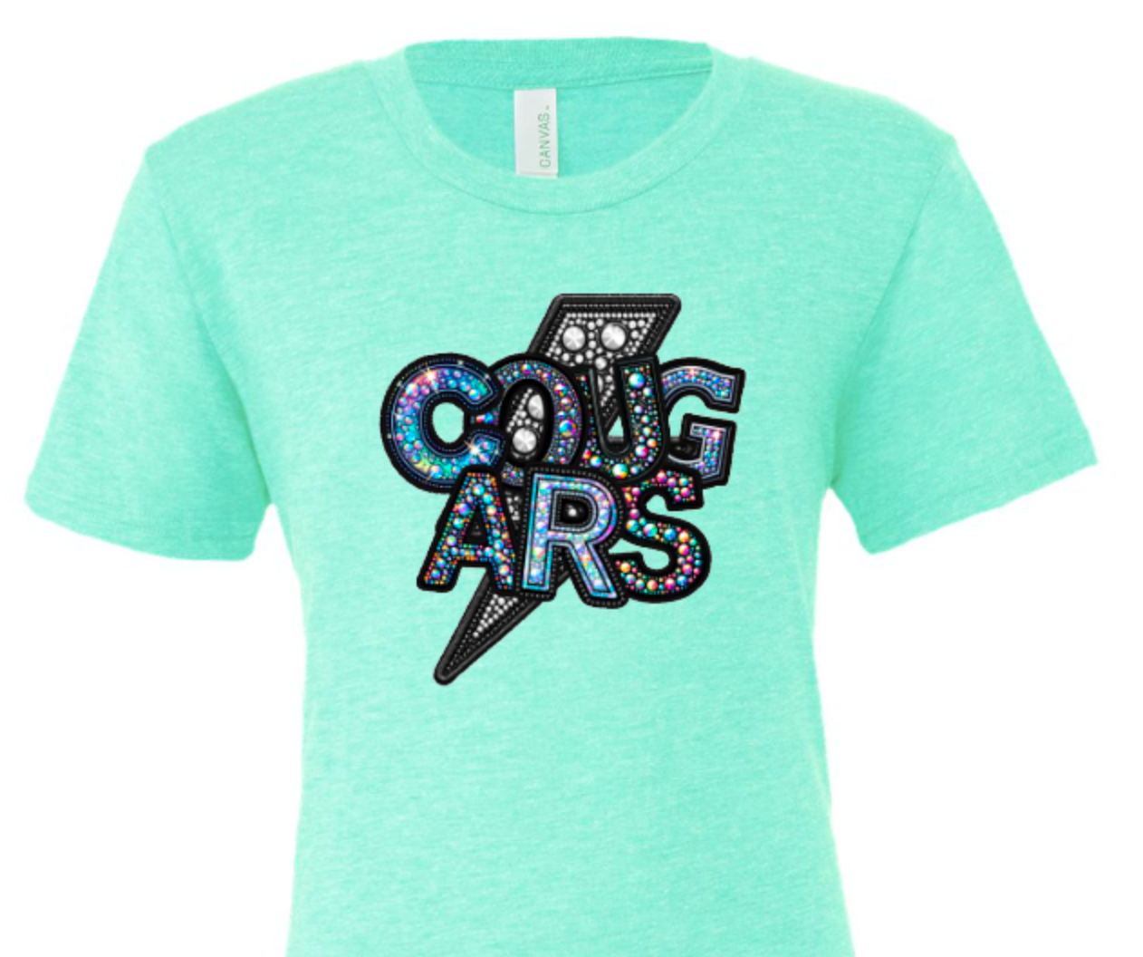 Cougars - faux rhinestones