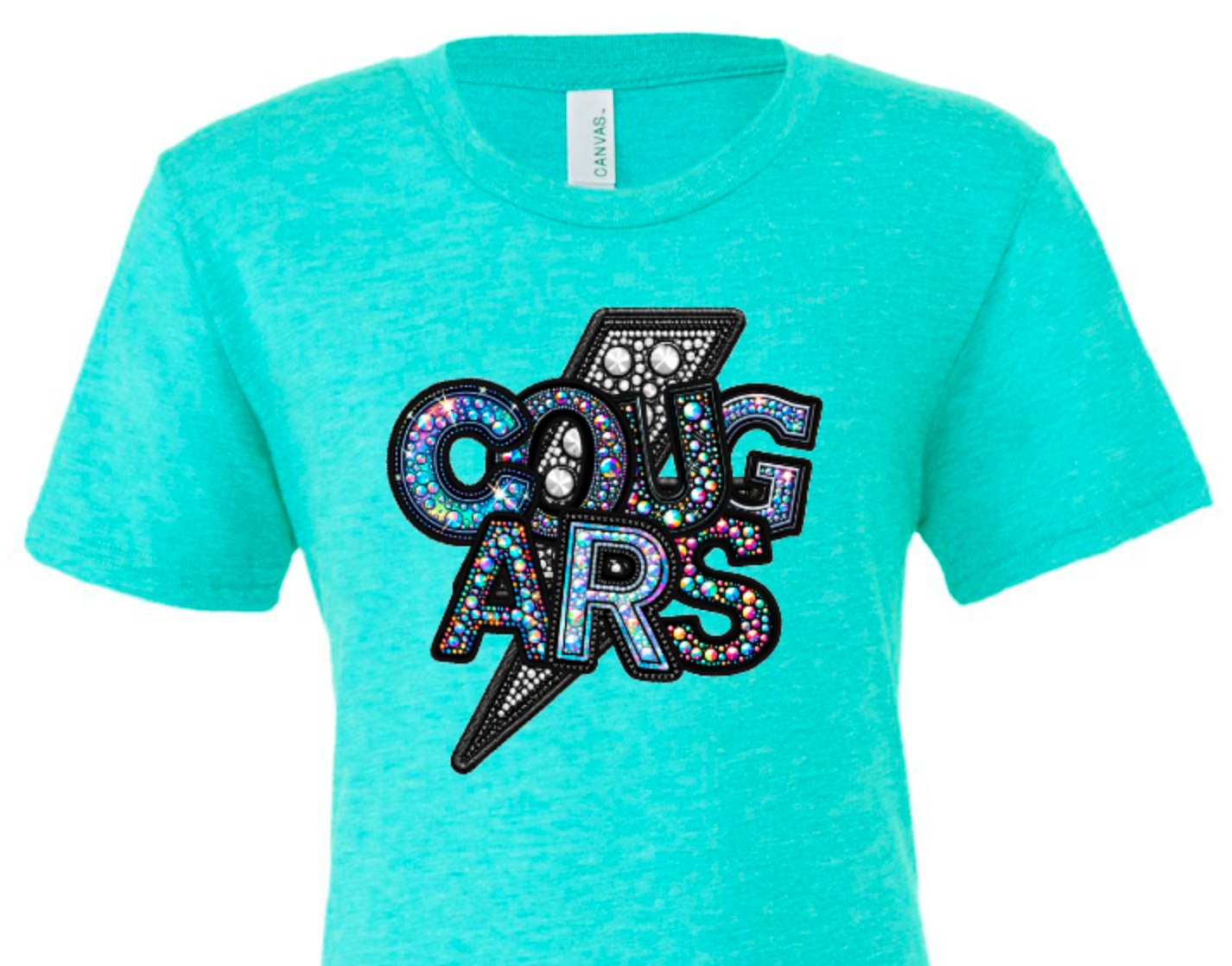 Cougars - faux rhinestones