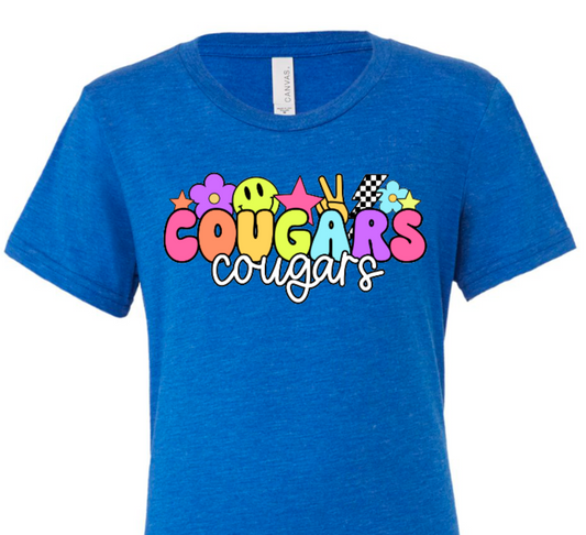 Cougars retro pop preppy