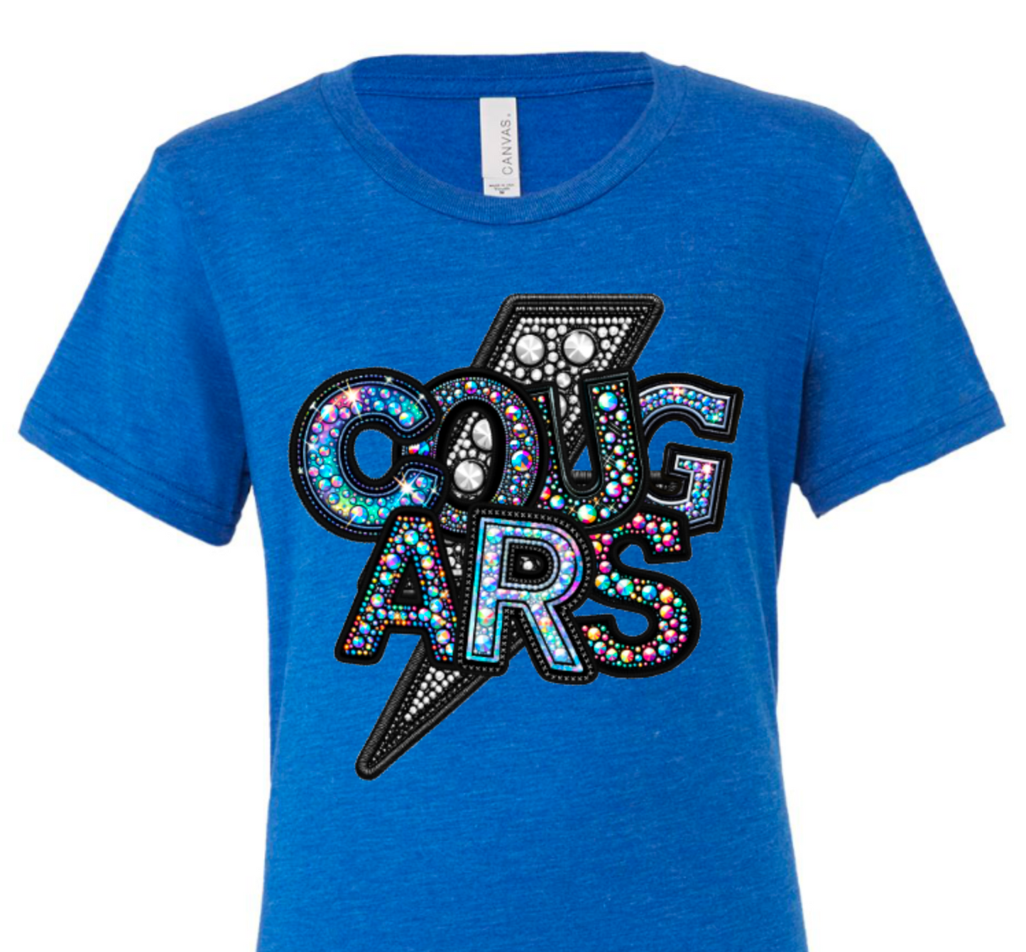 Cougars - faux rhinestones