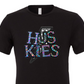 Huskies with faux rhinestones