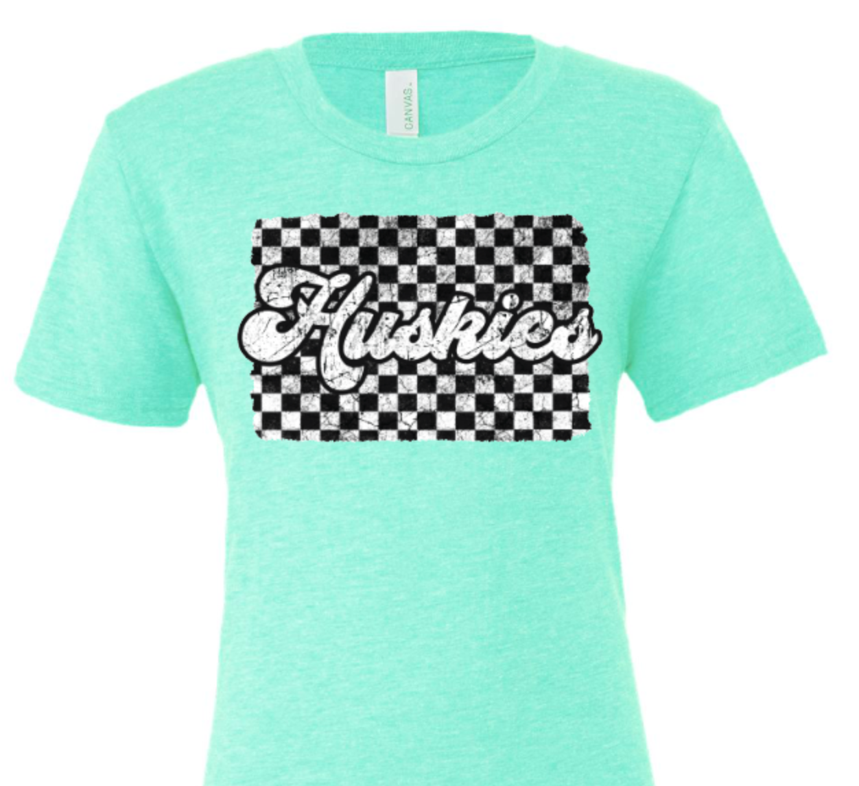 Huskies checkerboard