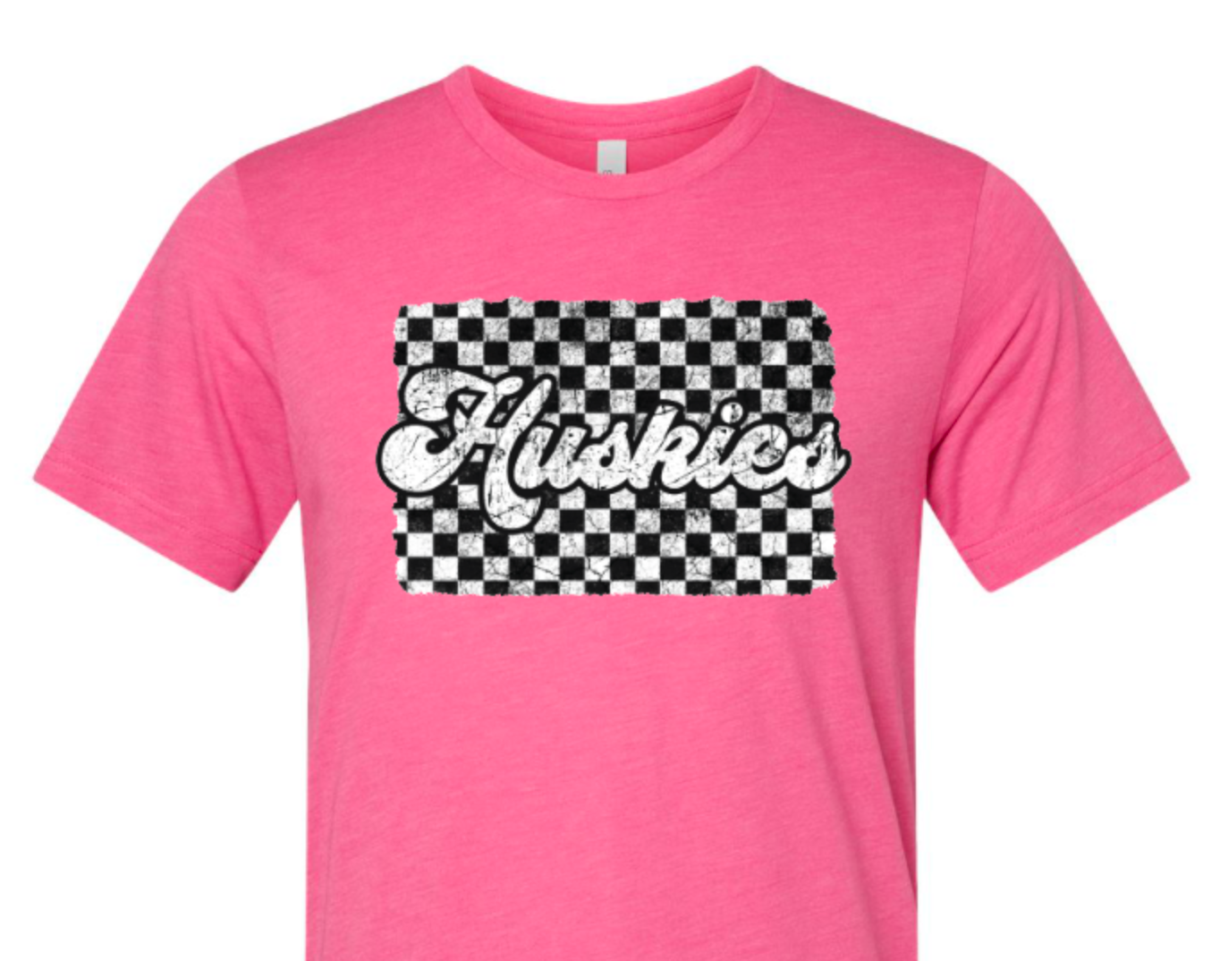 Huskies checkerboard