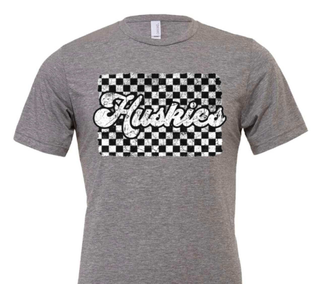 Huskies checkerboard