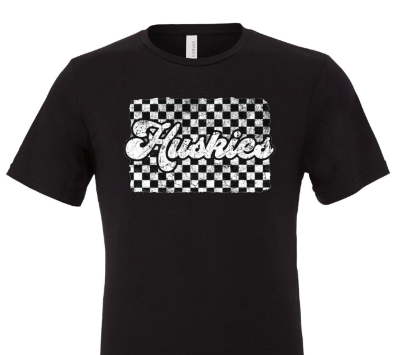 Huskies checkerboard