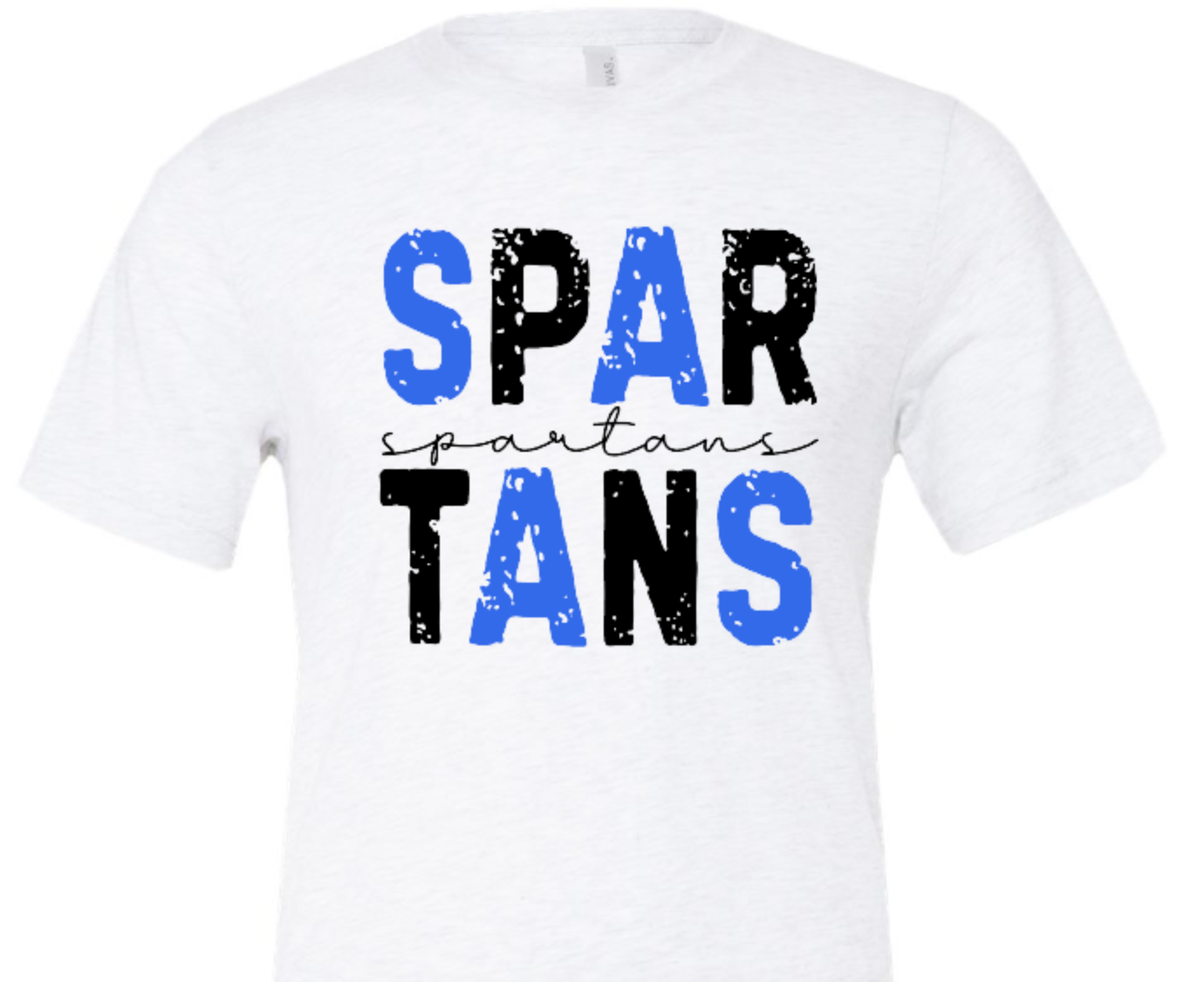 Spartans retro distressed