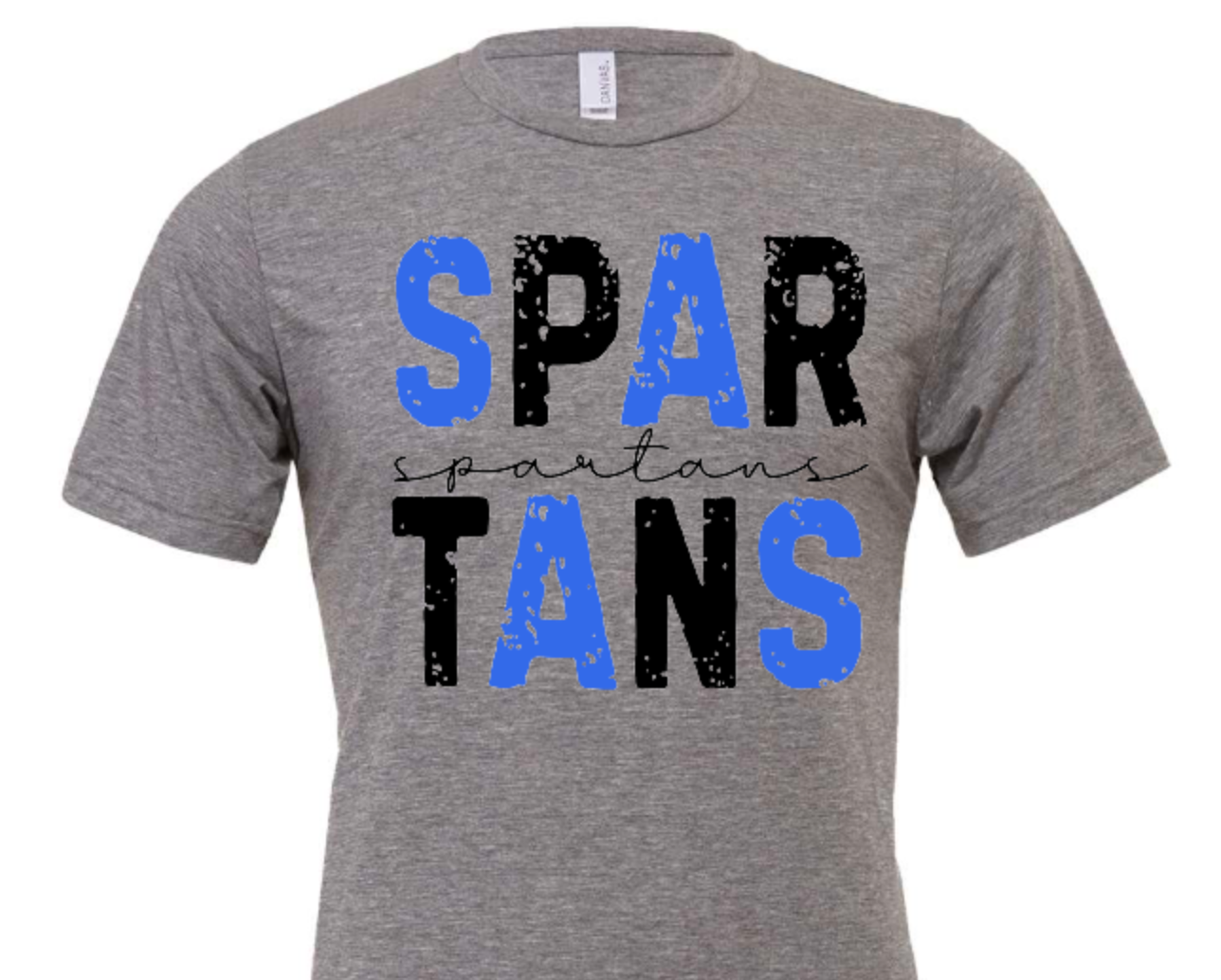 Spartans retro distressed