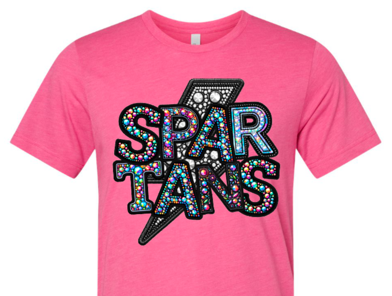 Spartans faux rhinestones