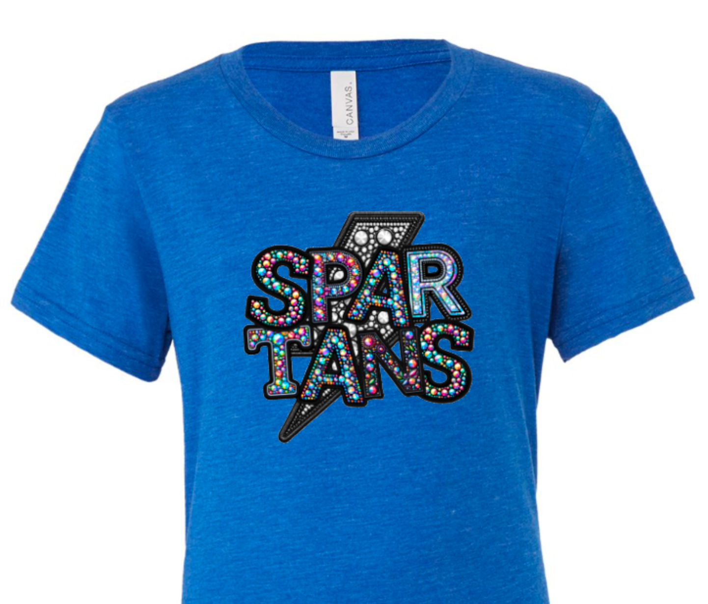 Spartans faux rhinestones