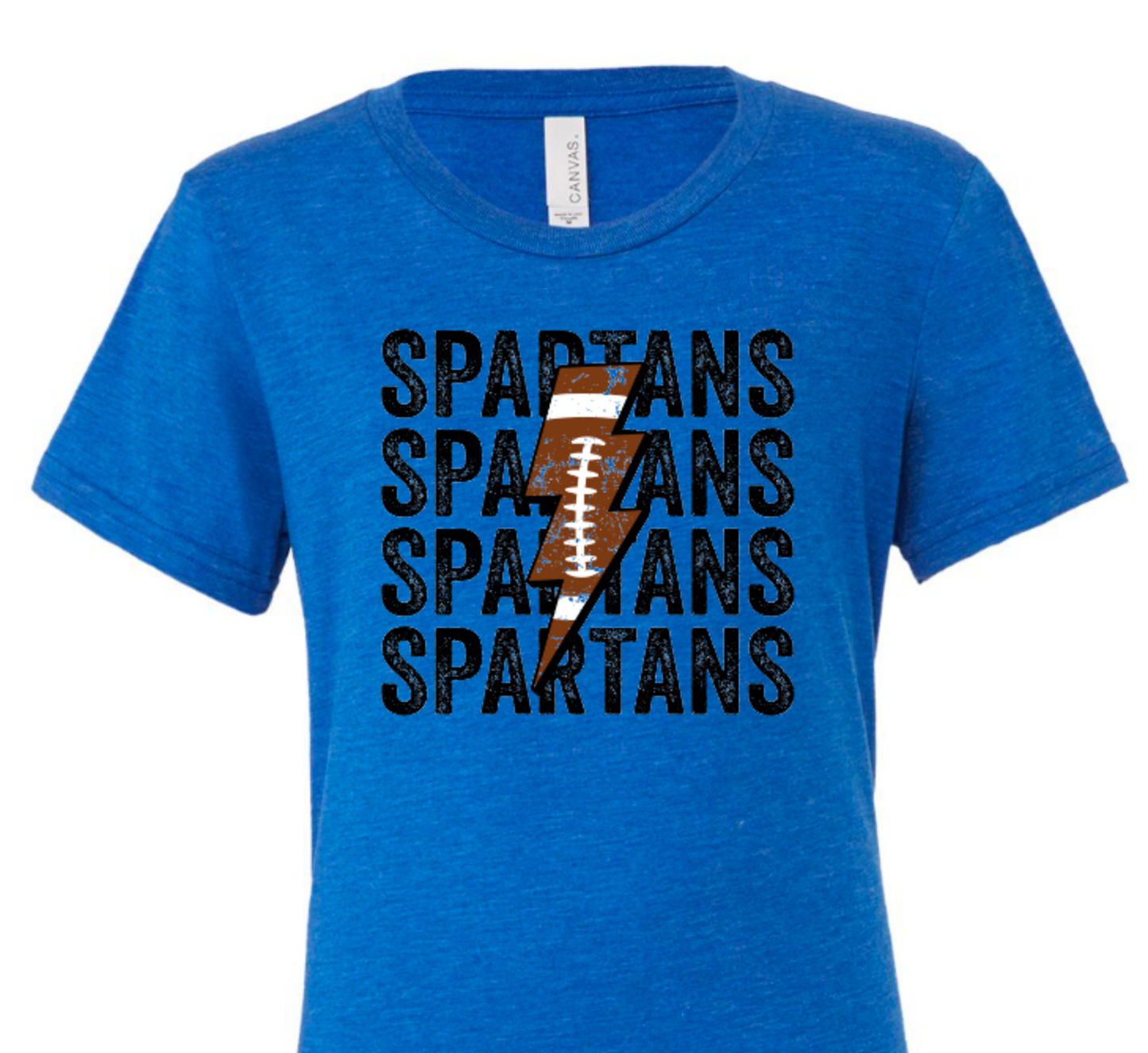 Spartans stacked football