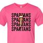 Spartans stacked football