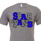 Spartans blue and checkered