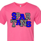Spartans blue and checkered