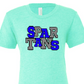 Spartans blue and checkered