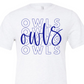 Owls stacked