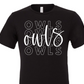 Owls stacked