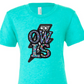 OWLS faux rhinestones