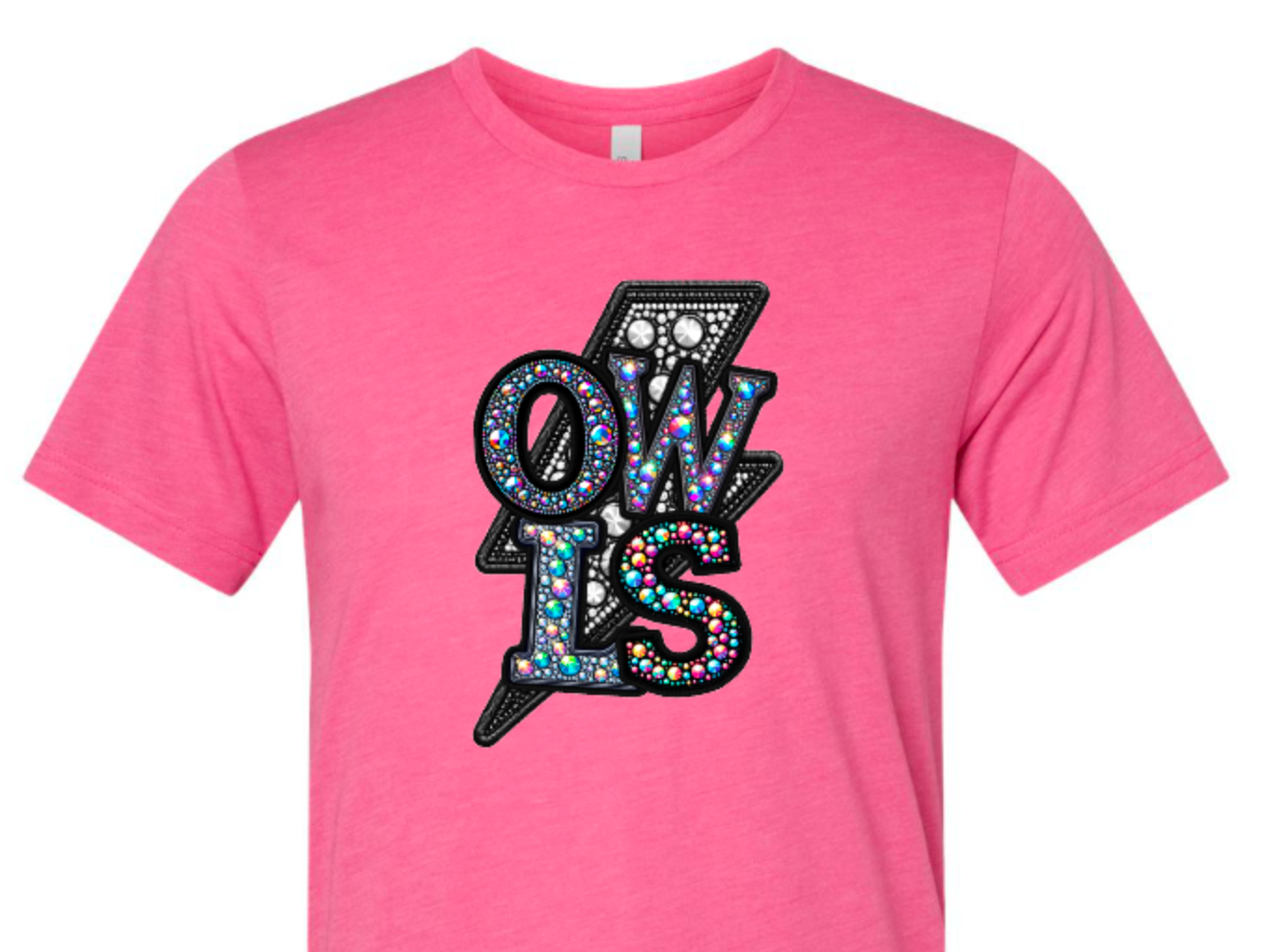 OWLS faux rhinestones