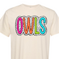 OWLS colorful dots