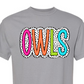 OWLS colorful dots