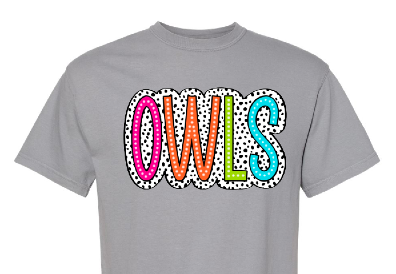 OWLS colorful dots