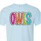OWLS colorful dots
