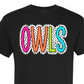 OWLS colorful dots