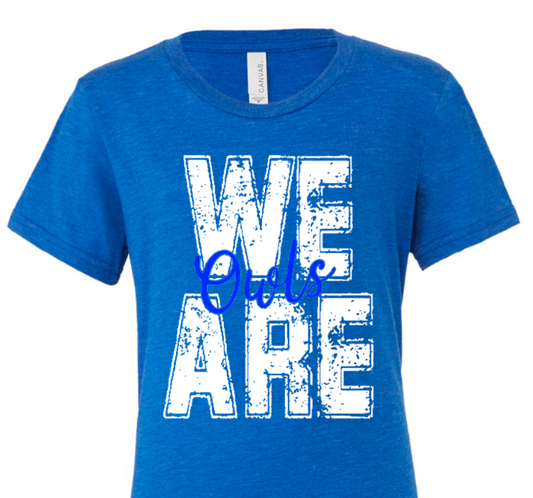 We Are Owls white