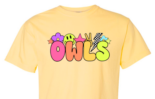 Owls retro preppy