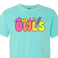 Owls retro preppy