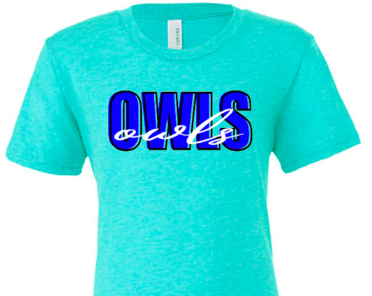 Owls blue