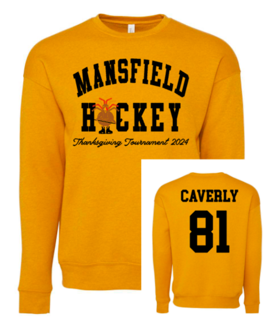 Mansfield Hockey Thanksgiving crewneck