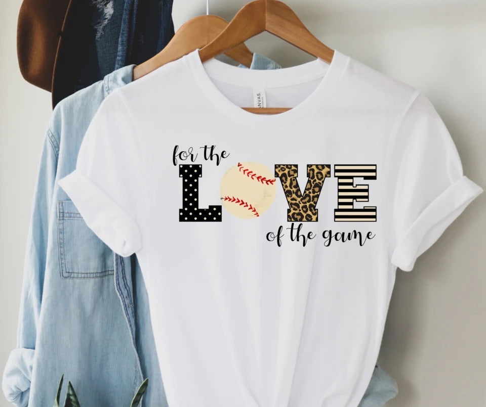for the LOVE of the game