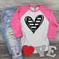 stripe heart