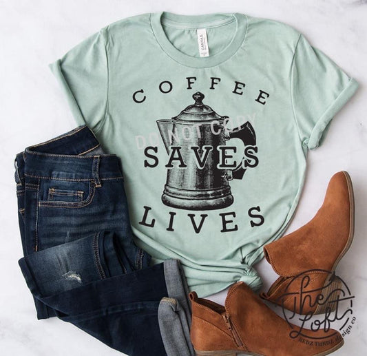 Coffee saves lives!