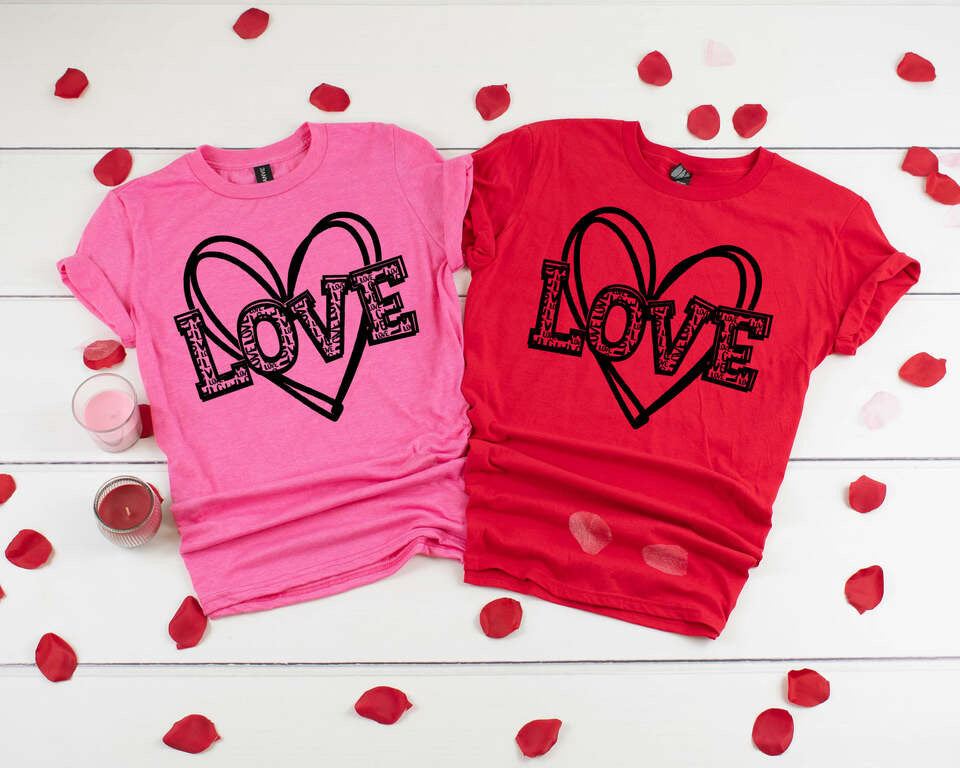 LOVE in heart