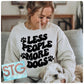 Less people, more dogs!