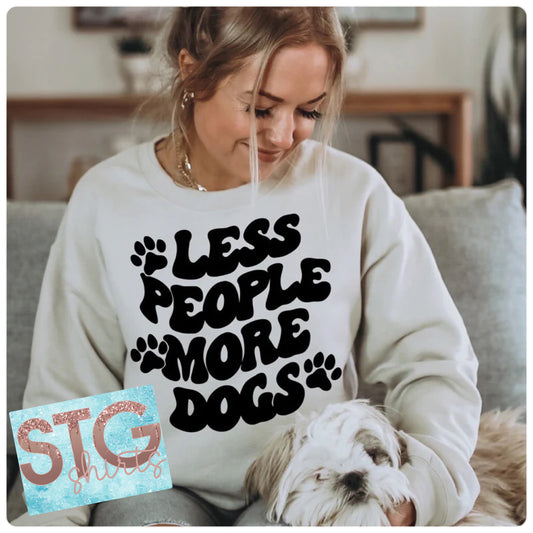 Less people, more dogs!