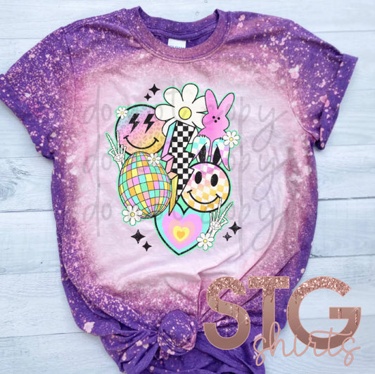 Easter Retro Bleached