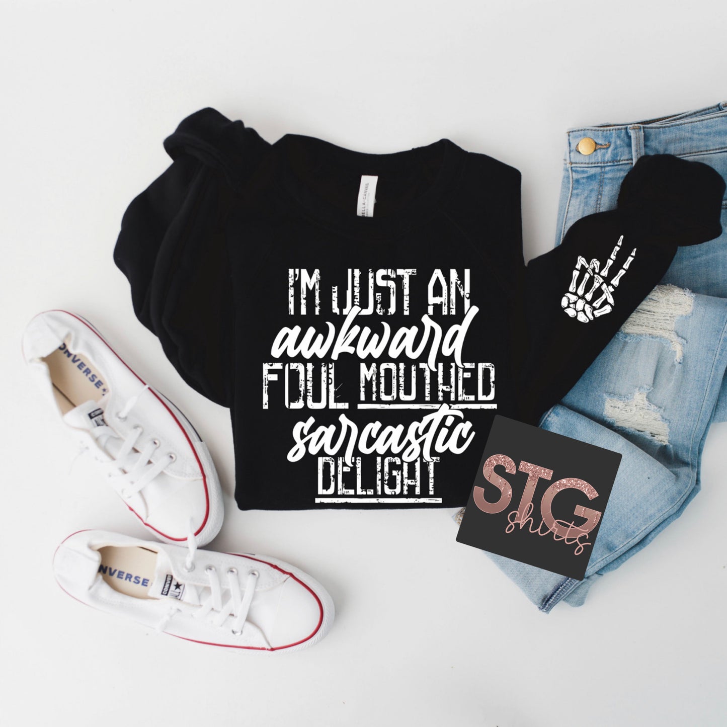 Awkward, foul mouthed, sarcastic delight!