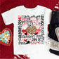 Leopard hard valentine word art