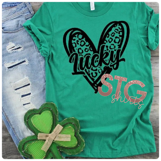 Lucky Leopard heart