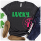 LUCKY in green