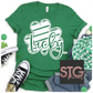Lucky stripe shamrock ADULT