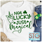 Not lucky just magical.