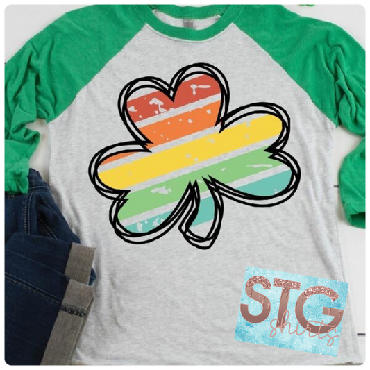 Rainbow Shamrock
