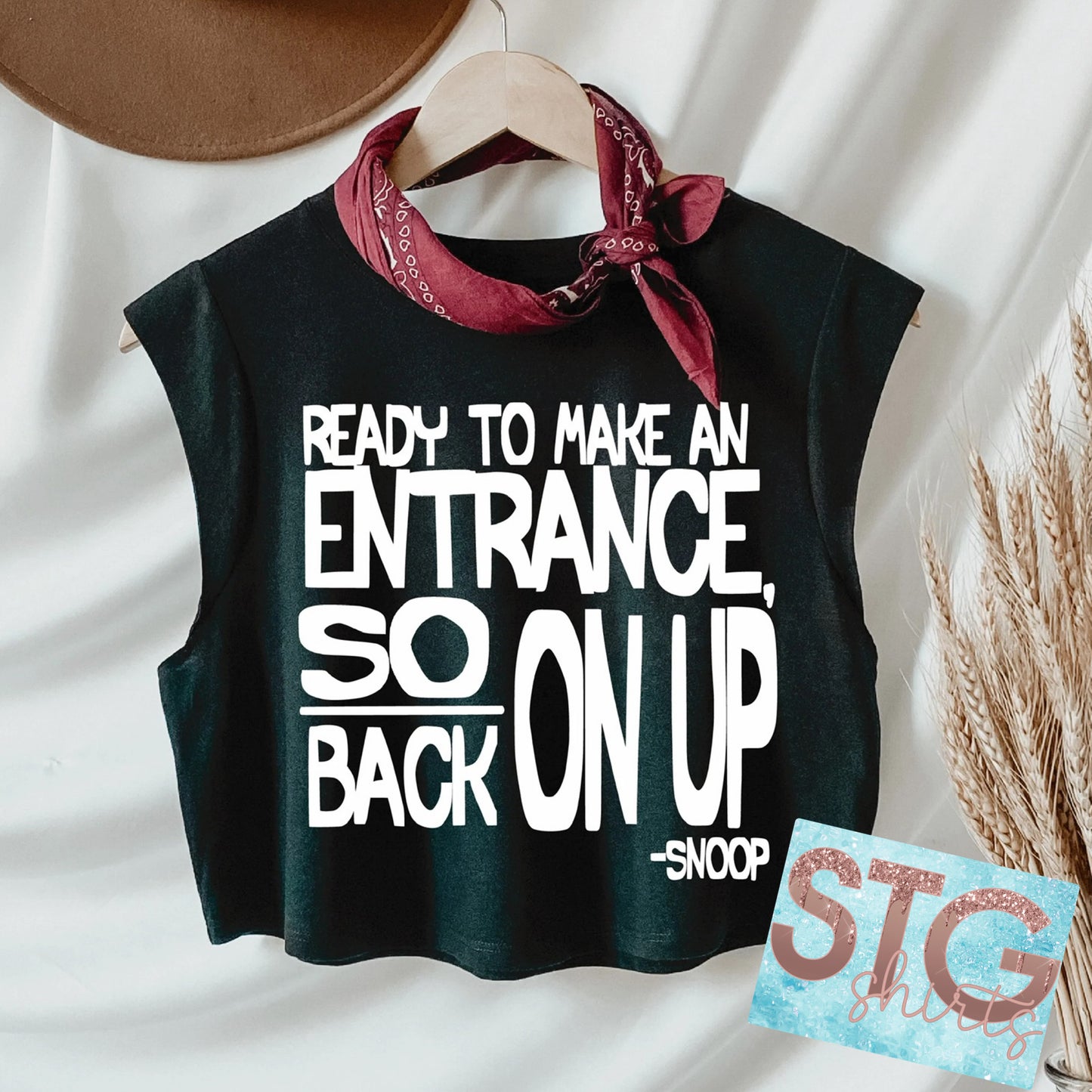 Ready to make an entrance...